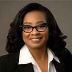 A headshot of Nicole Matthews, an employee at Zenith Crest Trust Bank .